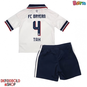 Bayern Munich Jonathan Tah #4 Udebanesæt Børn 2026-27 Kort ærmer (+ korte bukser)